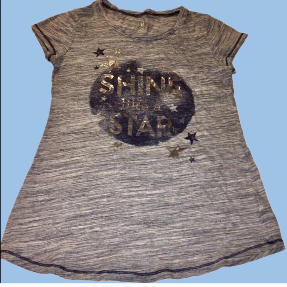 ⭐️Justice “Shine💫 Like A ✨Star” Graphic T Shirt⭐️